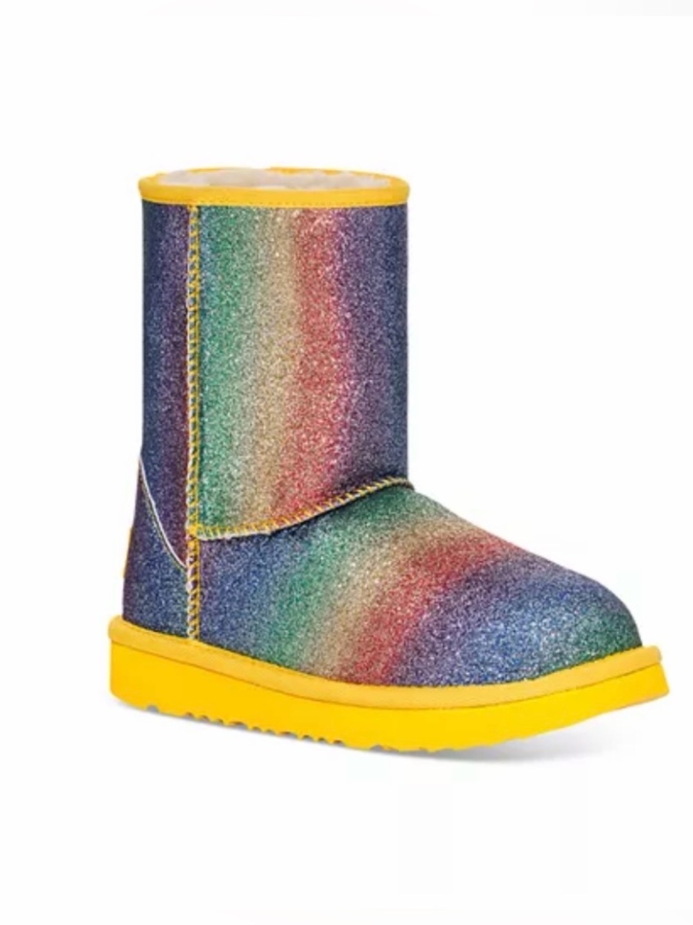 Girls' UGG Classic II Glitter Boots - Toddler